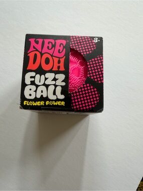 Needoh Fuzz Ball - Pink 100 percent authentic